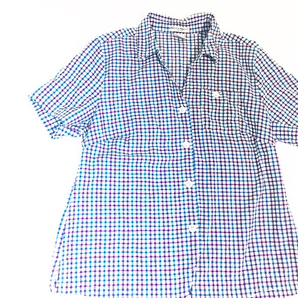 Rebecca Malone, Button Down Short Sleeve Summer👚 - Picture 7 of 8